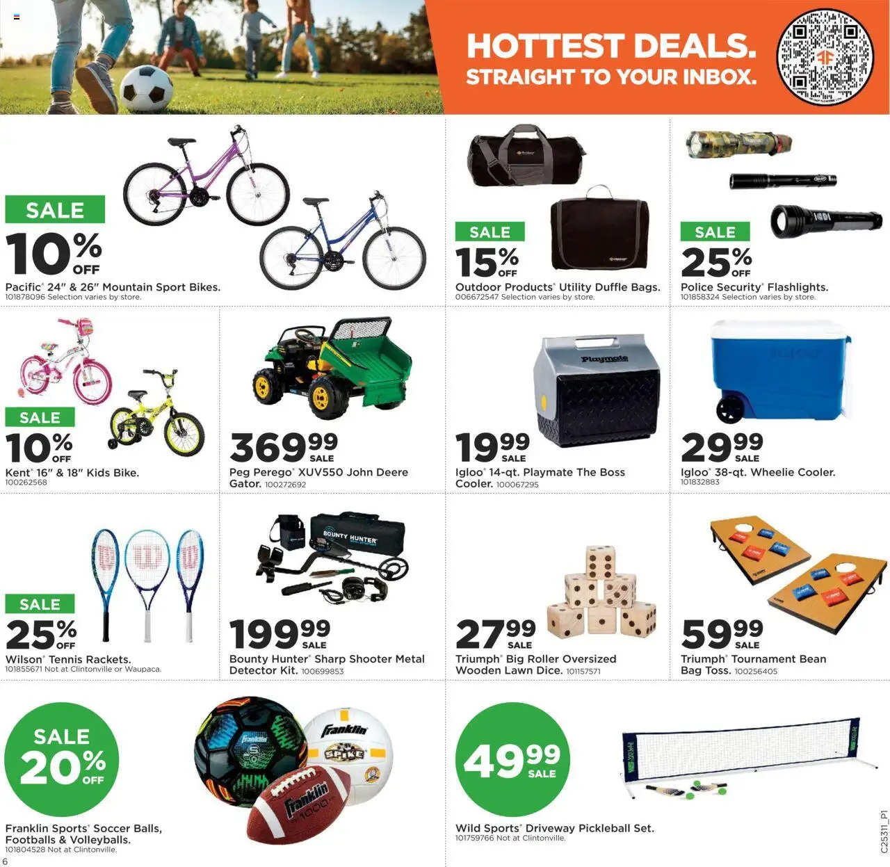 Mills Fleet Farm Weekly Ad - valid from 31.07.2025 | Page: 7 | Products: Bag