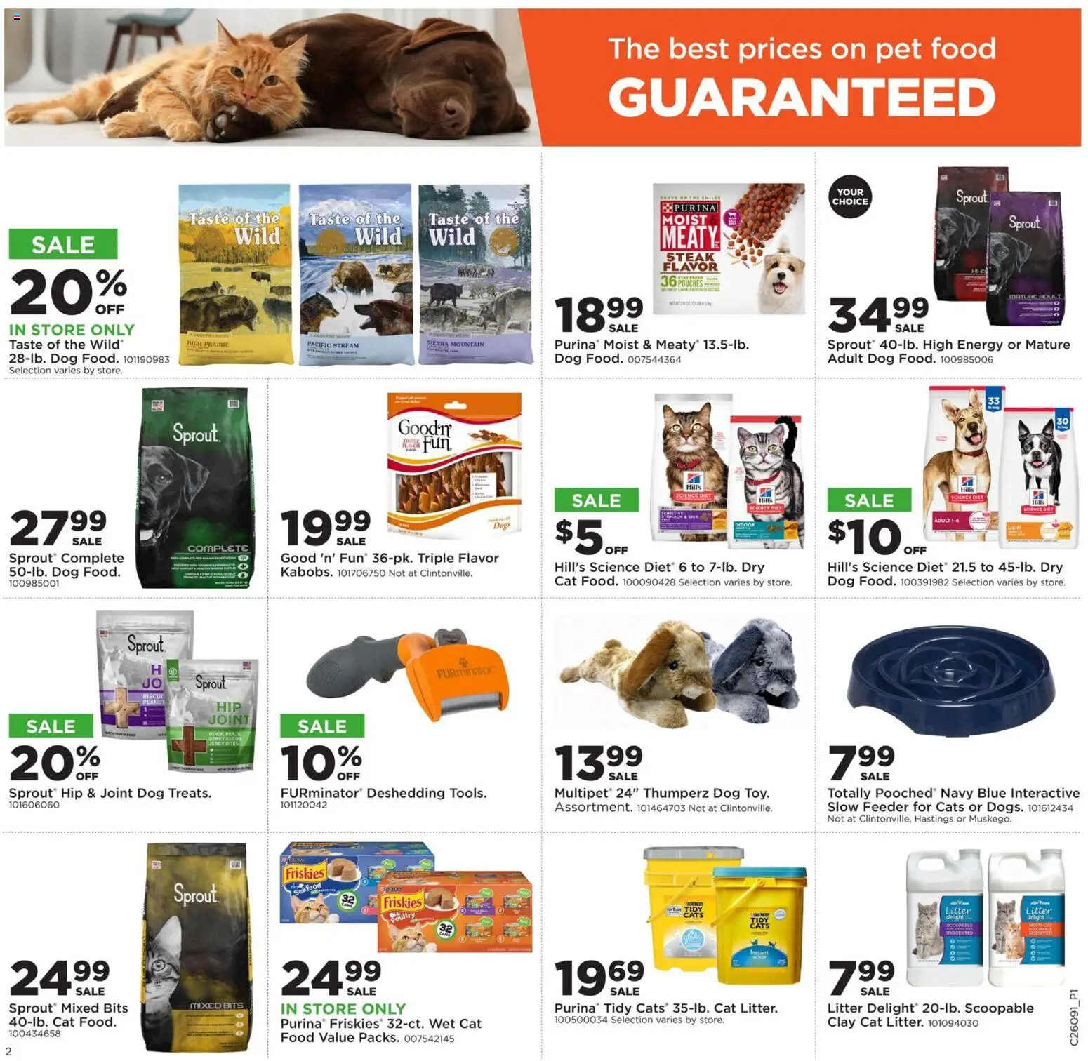 Mills Fleet Farm Weekly Ad - valid from 23.02.2026 | Page: 3 | Products: Seafood, Poultry