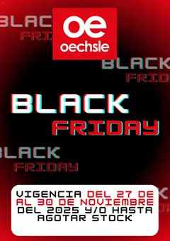 Vista previa de folleto Oechsle - Black Friday de la Oechsle válido desde 28.11.2025