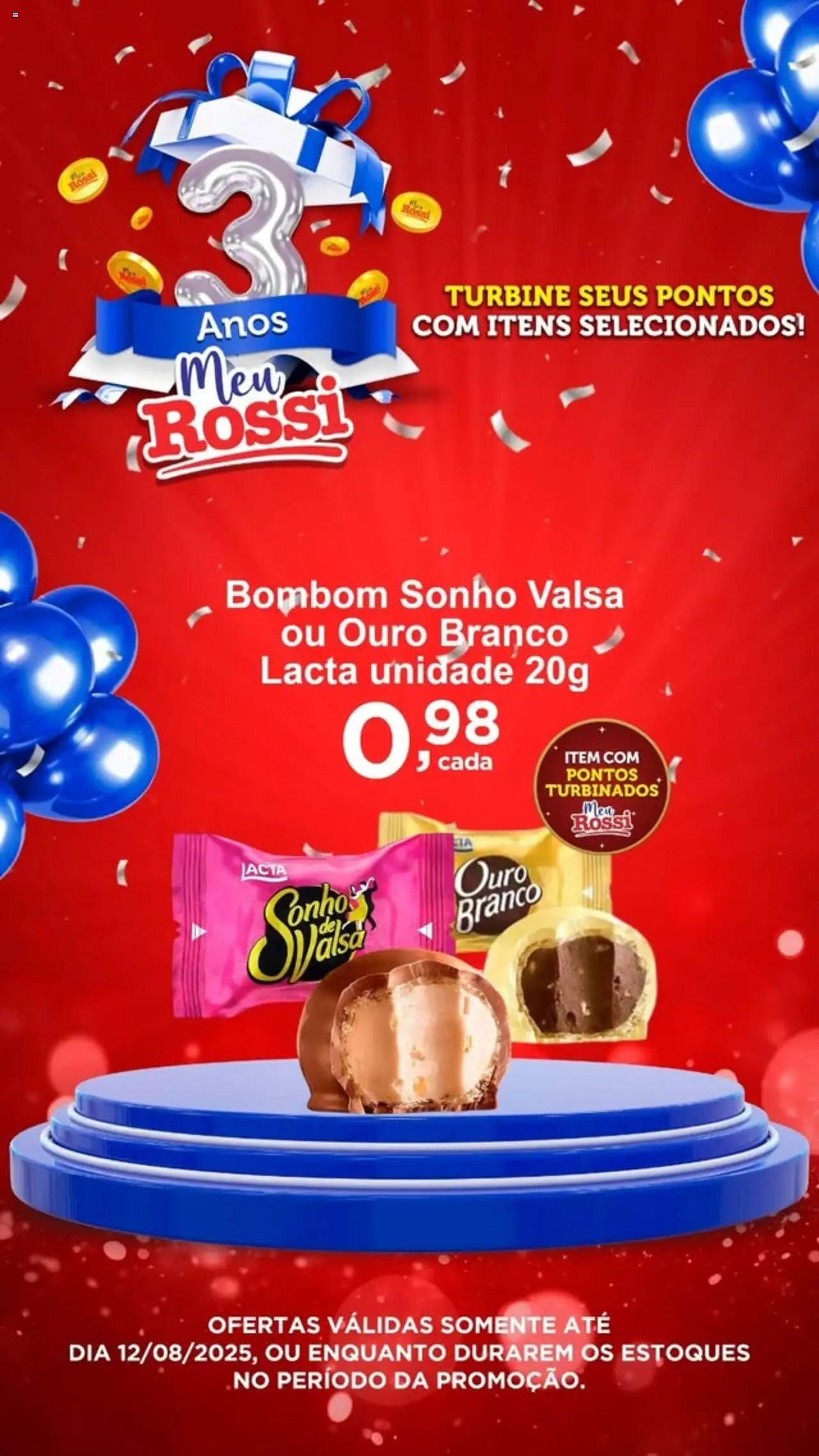 Rossi Supermercados Folheto - válido de 08.08.2025 | Página: 4 | Produtos: Bombom