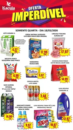 Kaçula ofertas Imperdível - Pré-Visualização do folheto da loja Kaçula, válido de 18.03.2026