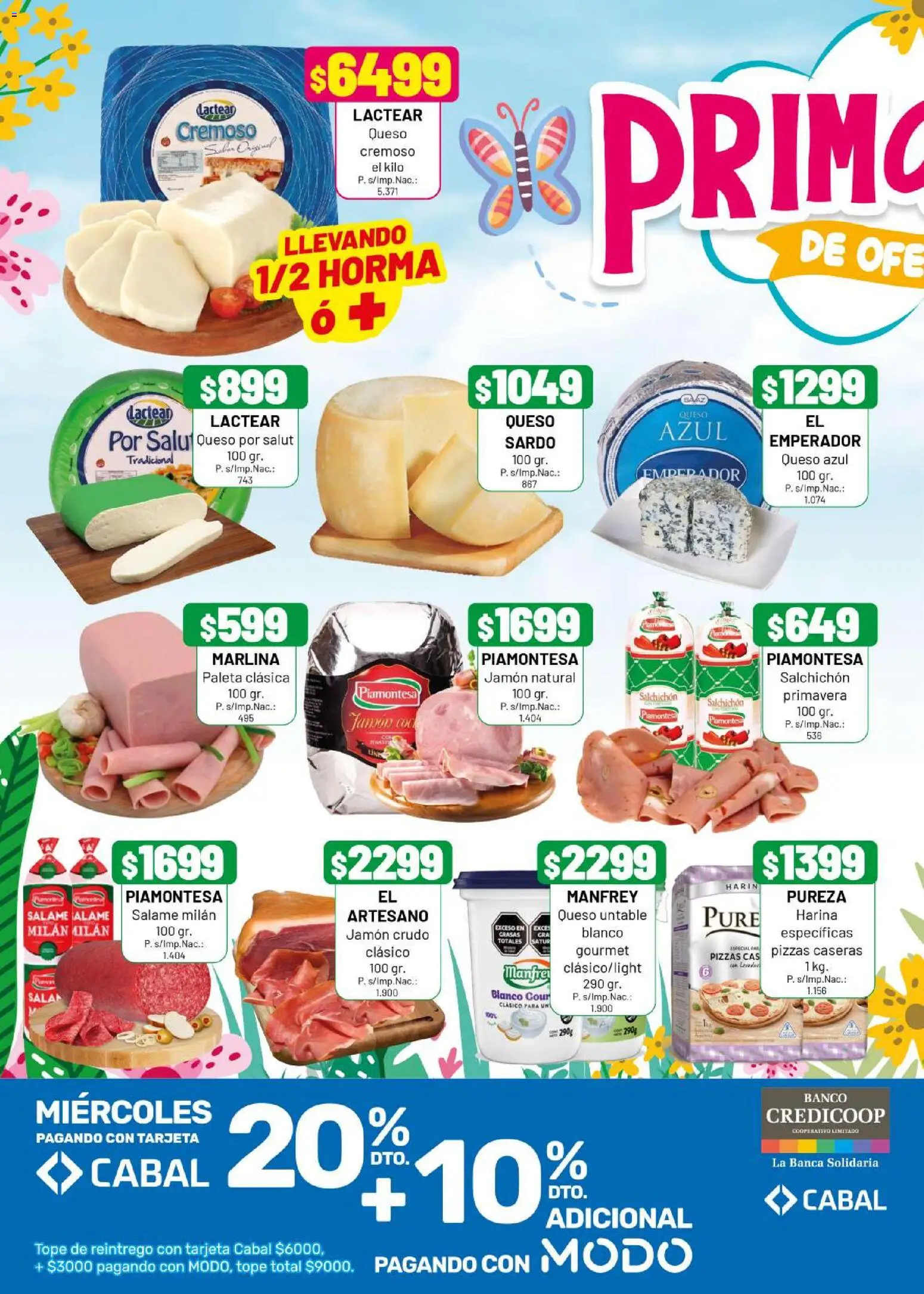 Almacor catálogo │ válido desde el 23.10.2025 | Página: 4 | Productos: Banco, Queso, Jamón, Salame