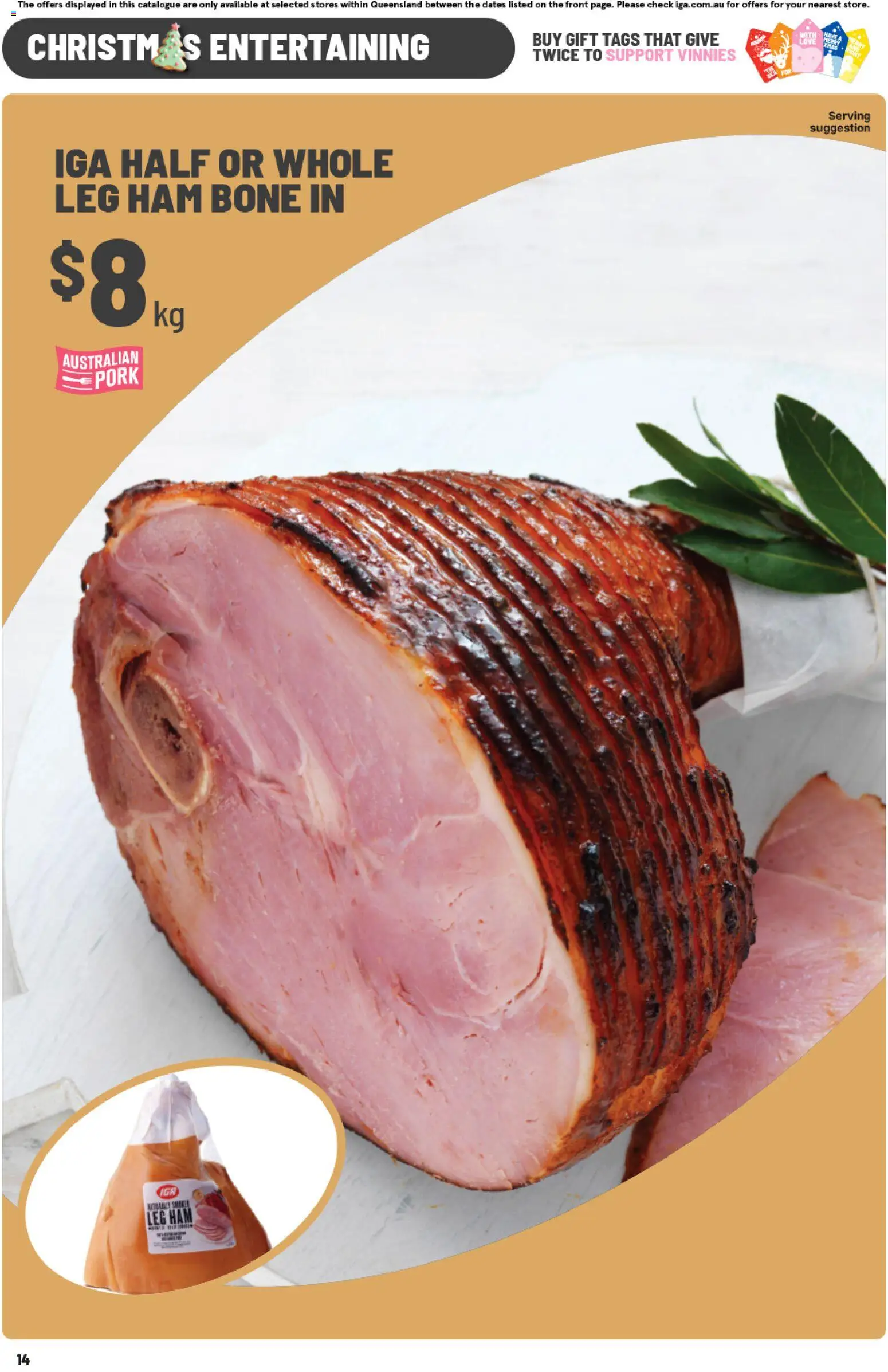 IGA catalogue - valid from 12.11.2025 | Page: 17 | Products: Ham, Pork