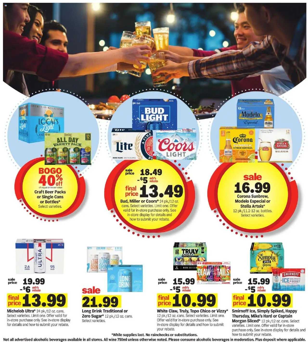Meijer Weekly Ad - valid from 10.08.2025 | Page: 21 | Products: Wine, Beer, Sugar