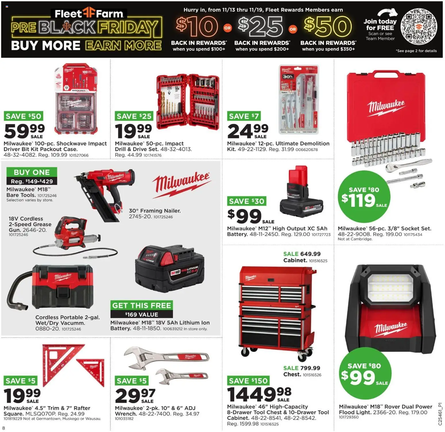 Mills Fleet Farm Black Friday - valid from 13.11.2025 | Page: 12 | Products: Socket, Trim