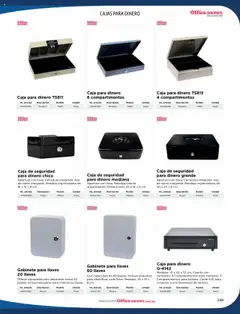 Nuevas ofertas de Office Depot válidas en toda la República Mexicana desde el 09.01.2025. ¡Encuentra las mejores ofertas en Office Depot catálogo 2025! | Página: 351 | Productos: Gabinete, Bandeja, Impresora, Cerradura