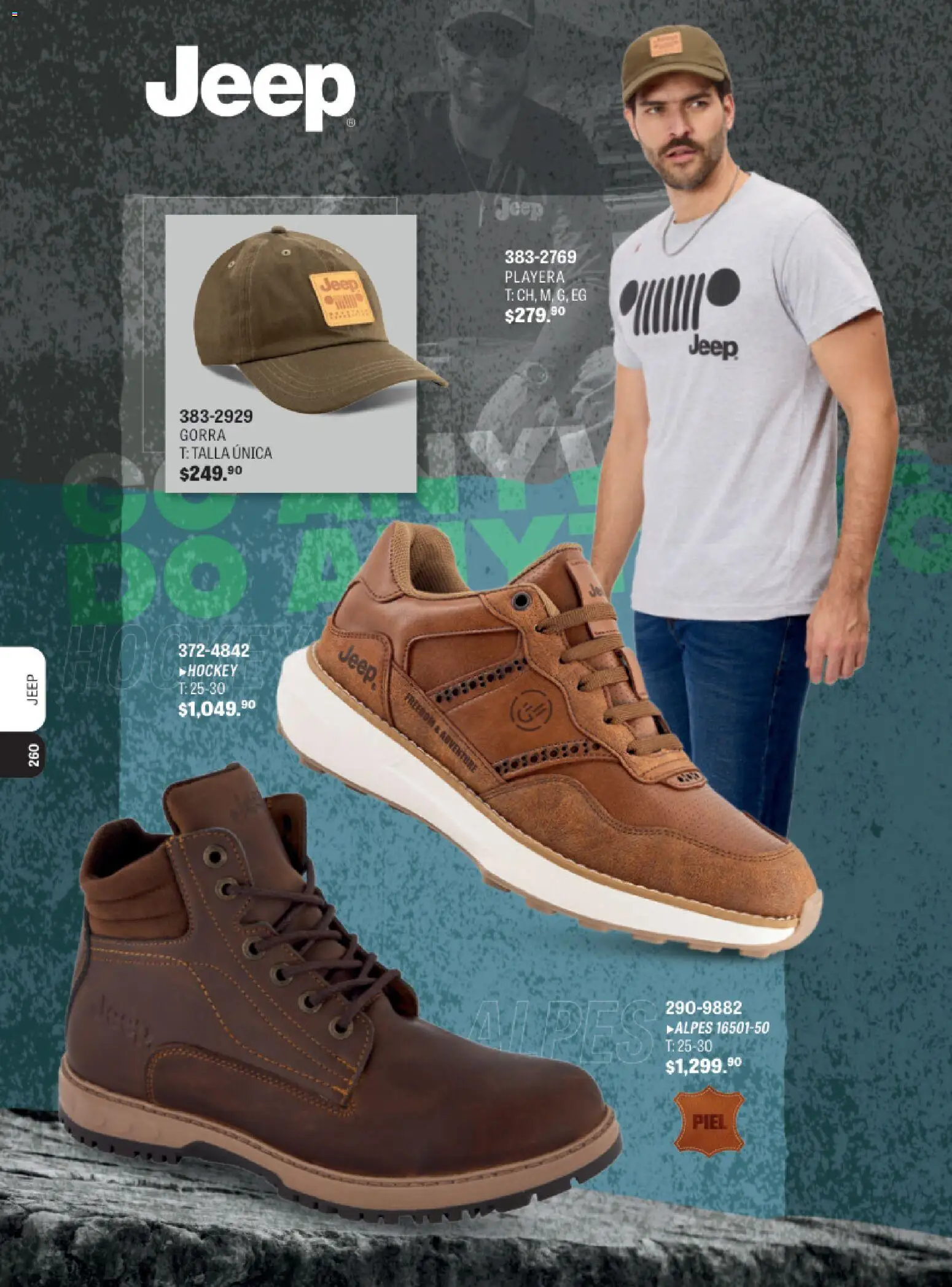 Nuevas ofertas de Andrea válidas en toda la República Mexicana desde el 31.10.2025. ¡Encuentra las mejores ofertas en Andrea catálogo Para La Aventura! | Página: 9 | Productos: Gorra, Playera