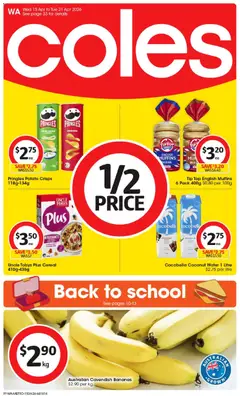 Preview of Coles catalogue WA - valid from 15.04.2026