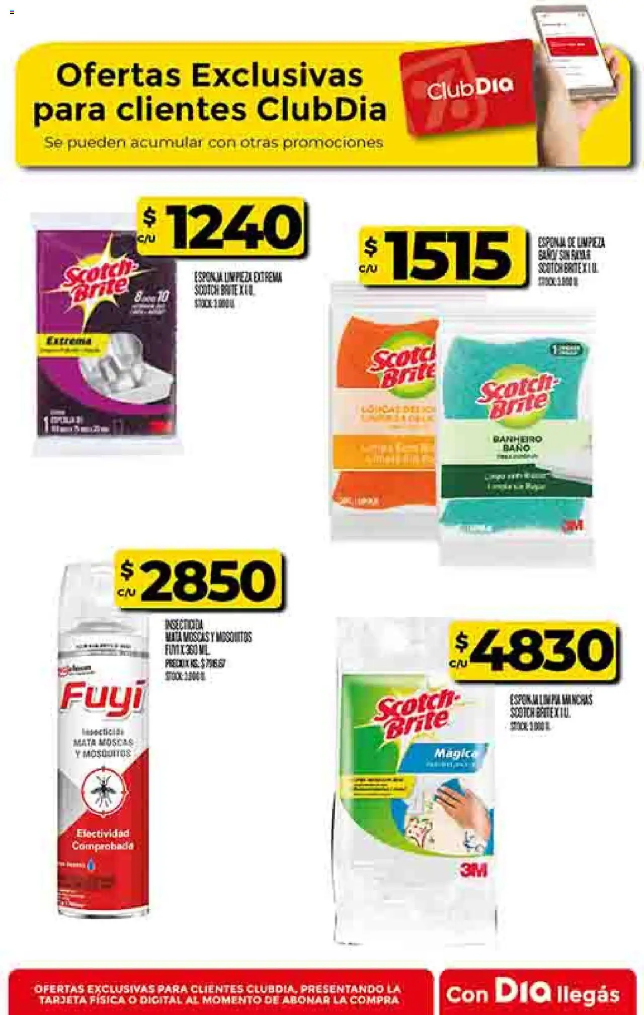 Supermercado DIA Ofertas │ válido desde el 15.10.2025 | Página: 59 | Productos: Mata moscas, Baño, Esponja