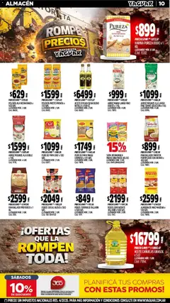 Vista previa Yaguar catálogo válido desde el 13.04.2026 | Página: 10 | Productos: Botella, Papa, Polenta, Sopa