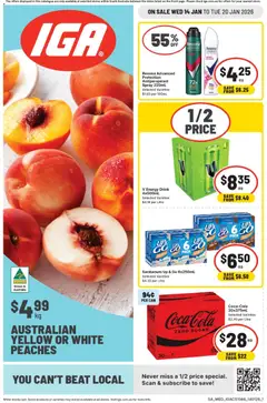 Preview of IGA Catalogue SA - valid from 14.01.2026