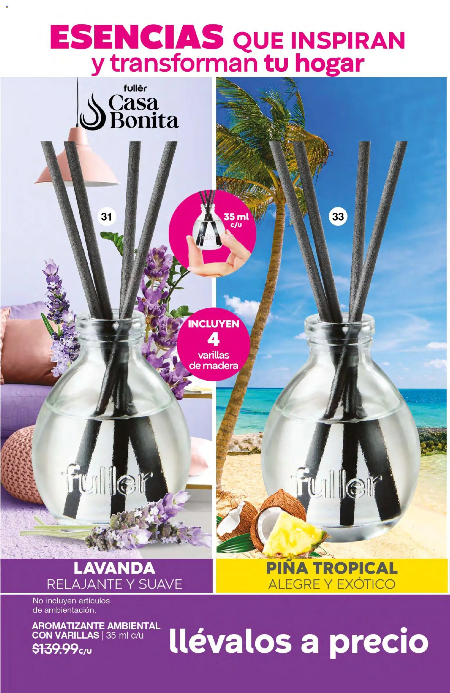 Nuevas ofertas de Fuller válidas en toda la República Mexicana desde el 18.03.2026. ¡Encuentra las mejores ofertas en Fuller campaña 25 2026! | Página: 10 | Productos: Piña, Esencias