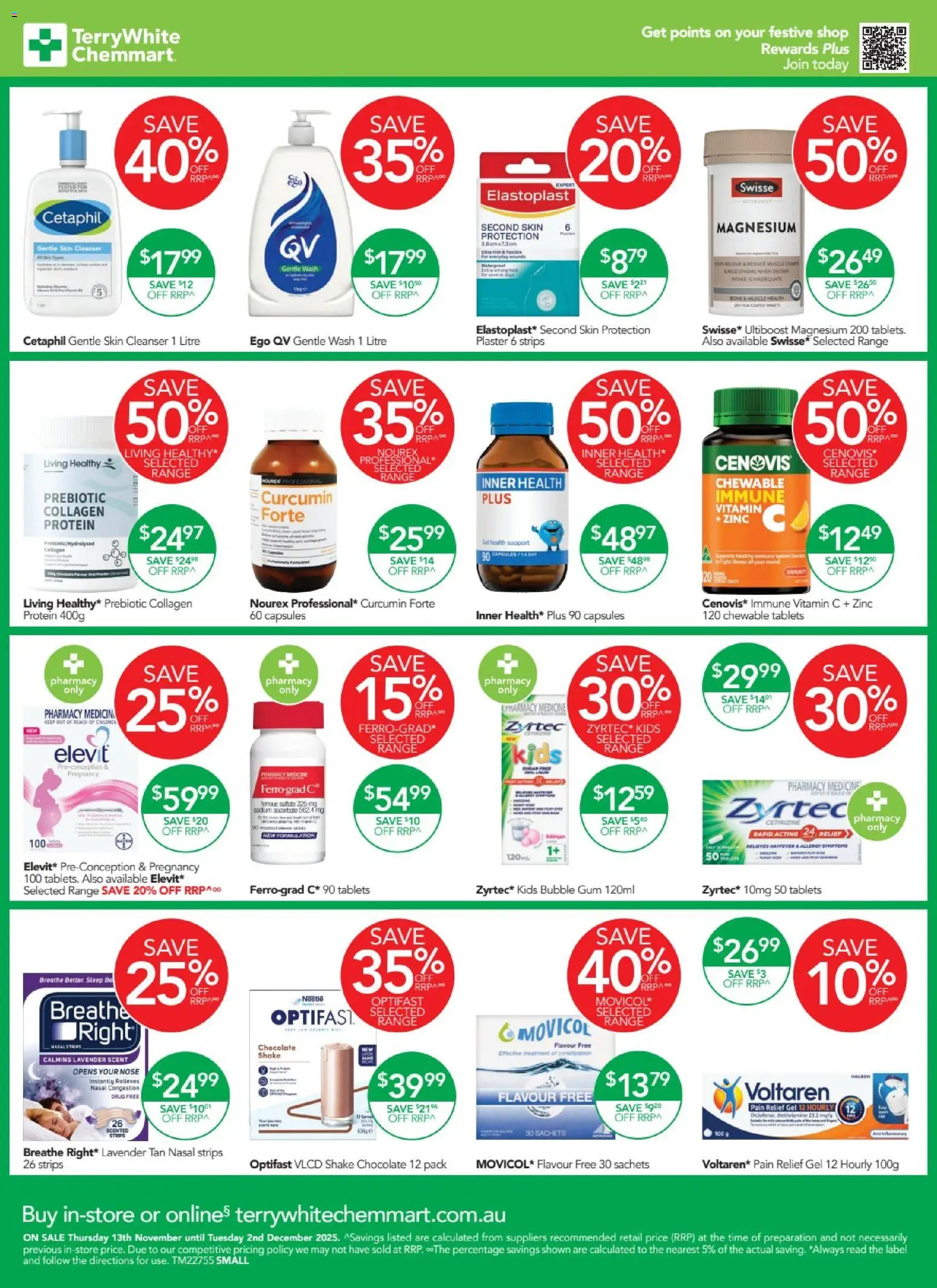 Terry White catalogue - valid from 13.11.2025 | Page: 5 | Products: Collagen, Tablets, Vitamin, Pain relief