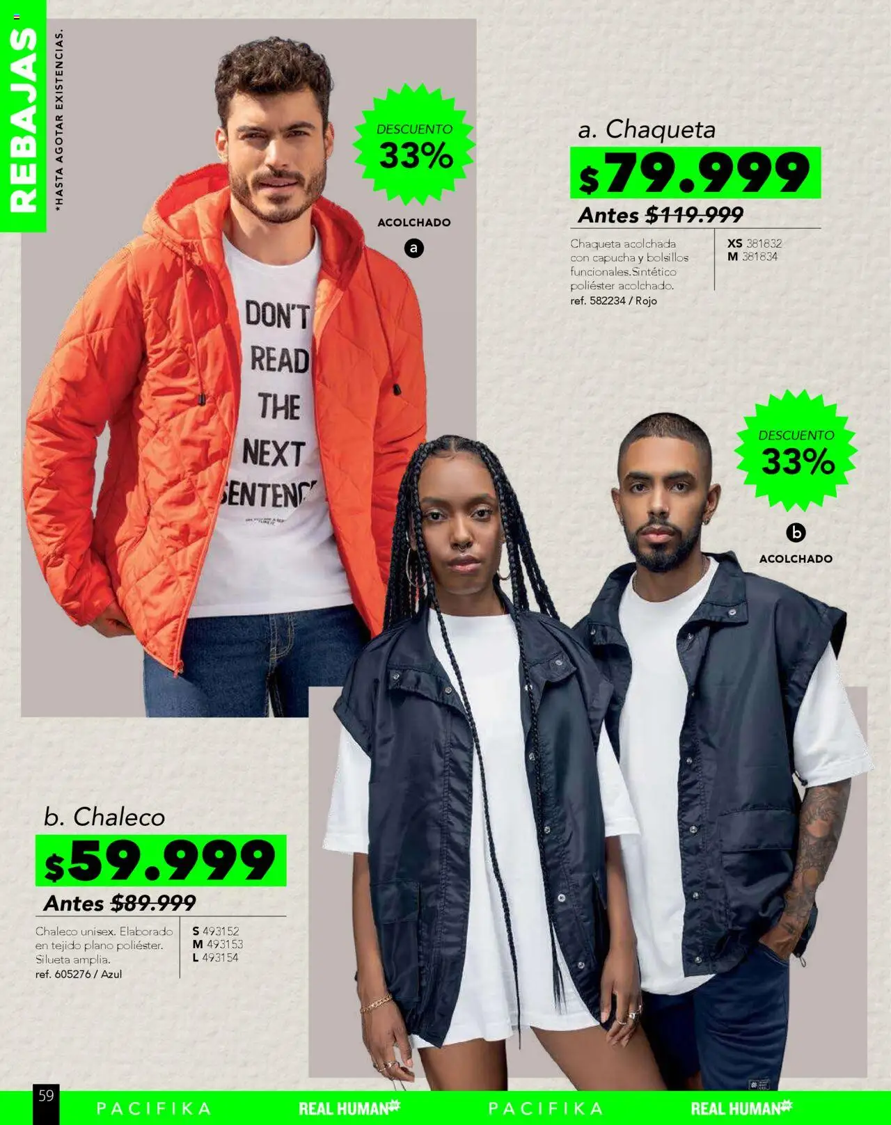Pacifika revista - valida desde el 16.06.2025 | Página: 238 | Productos: Chaleco, Chaqueta