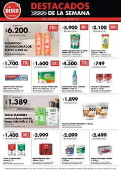 Disco ofertas │ válido desde el 15.08.2025 | Página: 9 | Productos: Lavavajillas, Acondicionador, Jabón, Leche