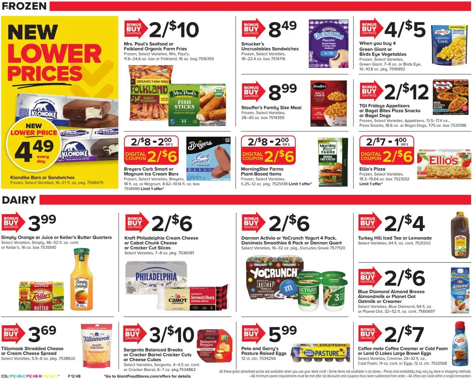 Giant Weekly Ad - valid from 16.01.2026 | Page: 13 | Products: Yogurt, Tea, Vegetables, Garlic