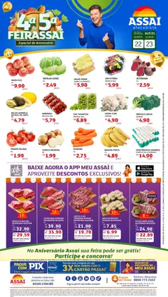 Encarte Assaí Atacadista - GO - Pré-Visualização do folheto da loja Assaí Atacadista, válido de 22.10.2025