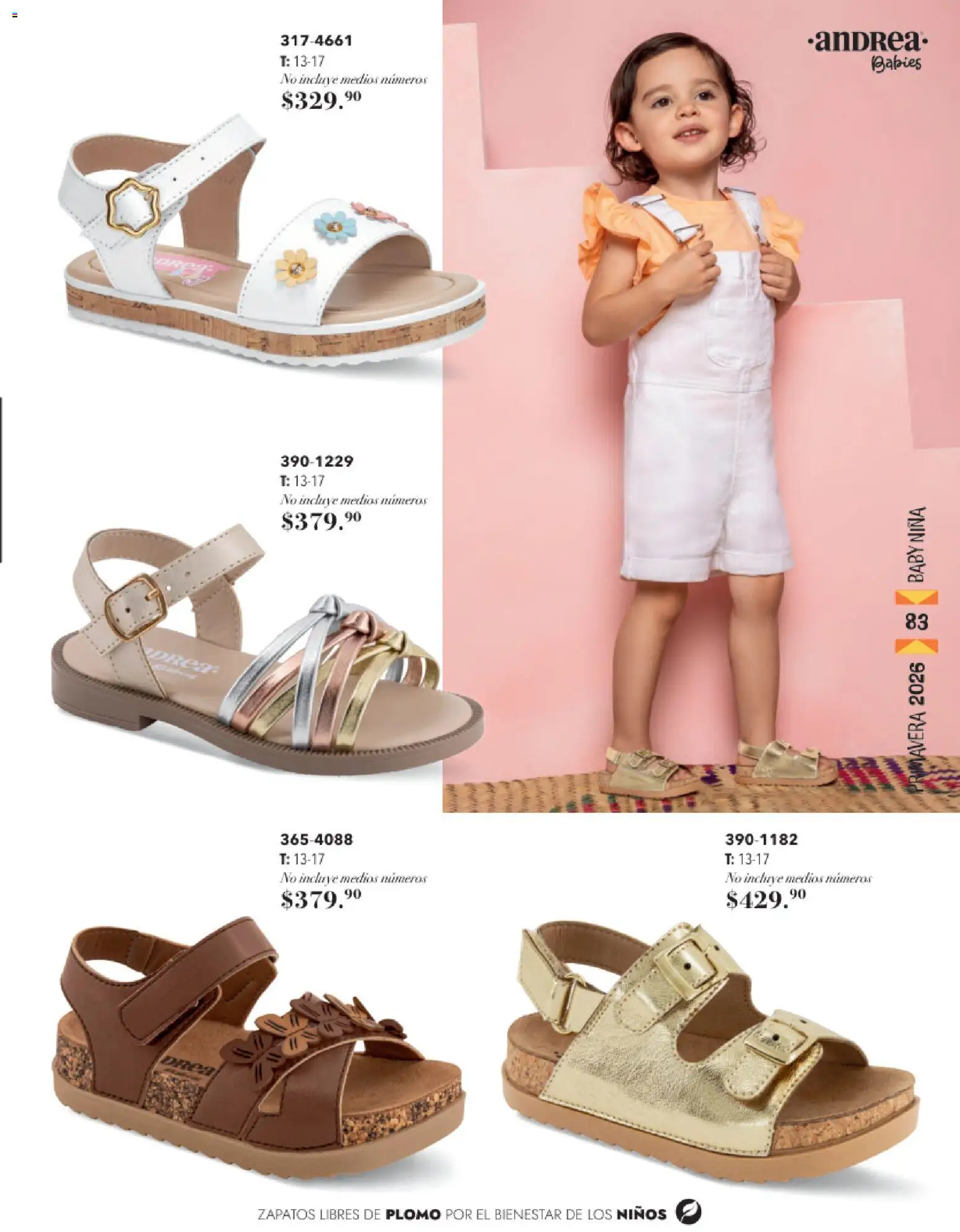 Nuevas ofertas de Andrea válidas en toda la República Mexicana desde el 25.01.2026. ¡Encuentra las mejores ofertas en Andrea catálogo Infantil Baby ! | Página: 7