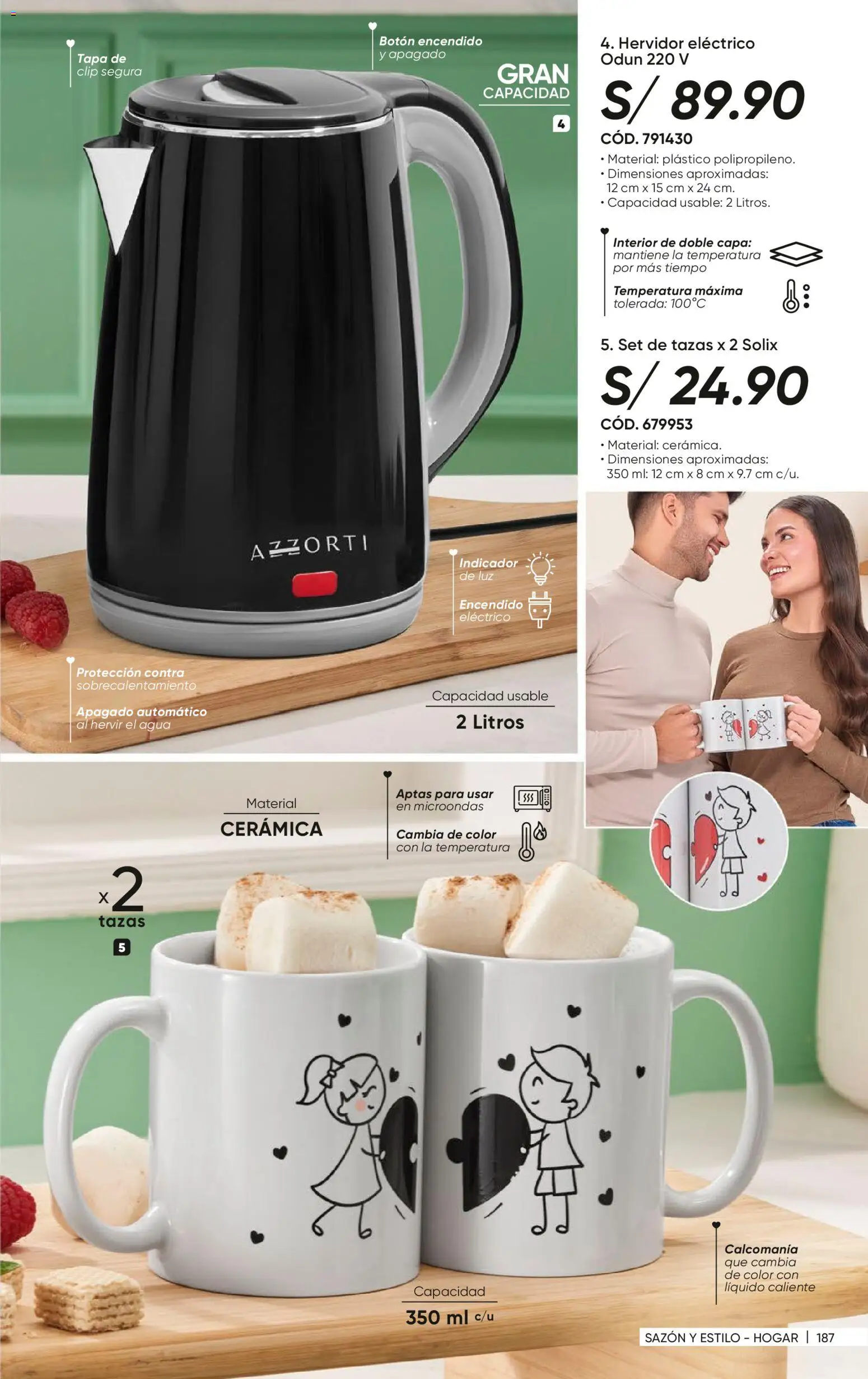 Catálogo Azzorti válido desde 07.01.2026 | Página: 190 | Productos: Hervidor