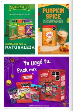 Vista previa de Coffee mate Pumpkin Spice, EDICIÓN LIMITADA. SUSTITUTO DE CREMA EN POLVO PARA CAFE, SABOR A CALABAZA Y ESPECIAS. ELABORADO CON GRASAS COMESTIBLES, PASTEURIZADO, nuevo folleto de la tienda, válido en México a partir del 03.10.2025 | Página: 94