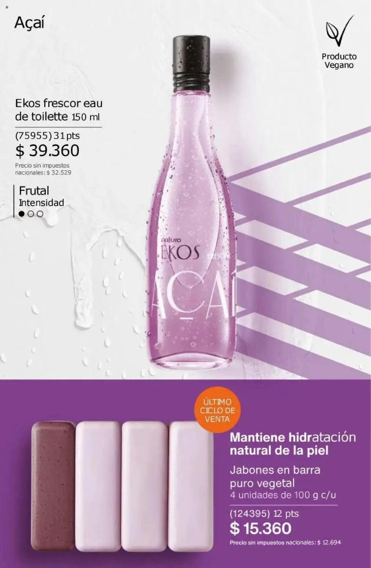 Catálogo Natura Ciclo 11 │ válido desde el 11.08.2025 | Página: 192 | Productos: Eau de toilette