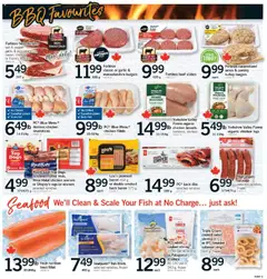 Fortinos flyer valid from 24.07.2025 | Page: 5 | Products: Salad, Chicken breasts, Turkey, Chicken