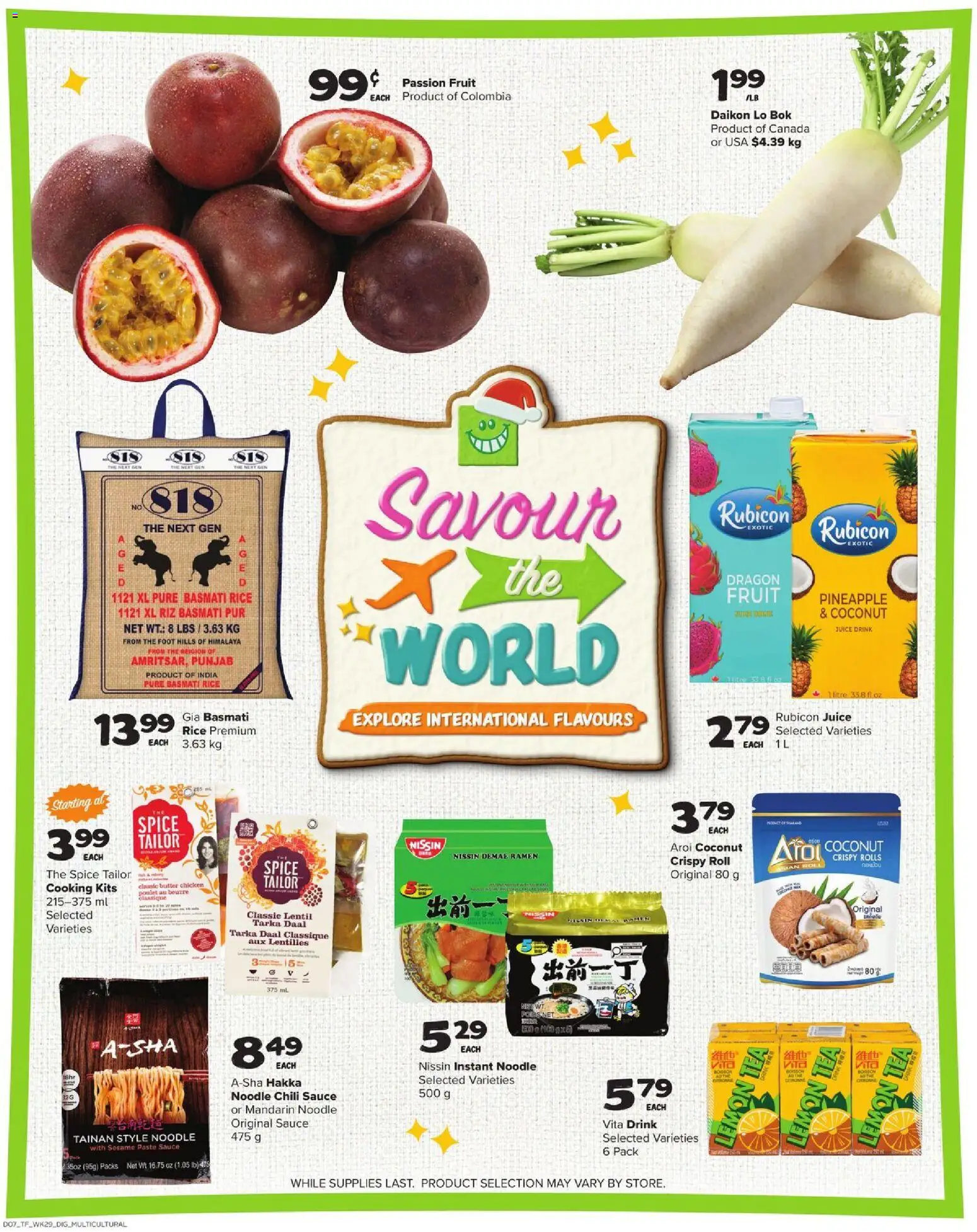 Thrifty Foods flyer valid from 13.11.2025 | Page: 18 | Products: Rice, Pineapple, Butter, Juice