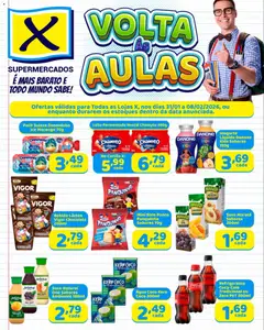 X Supermercados - Ofertas Voltas às Aulas - Pré-Visualização do folheto da loja X Supermercados, válido de 31.01.2026 | Página: 2