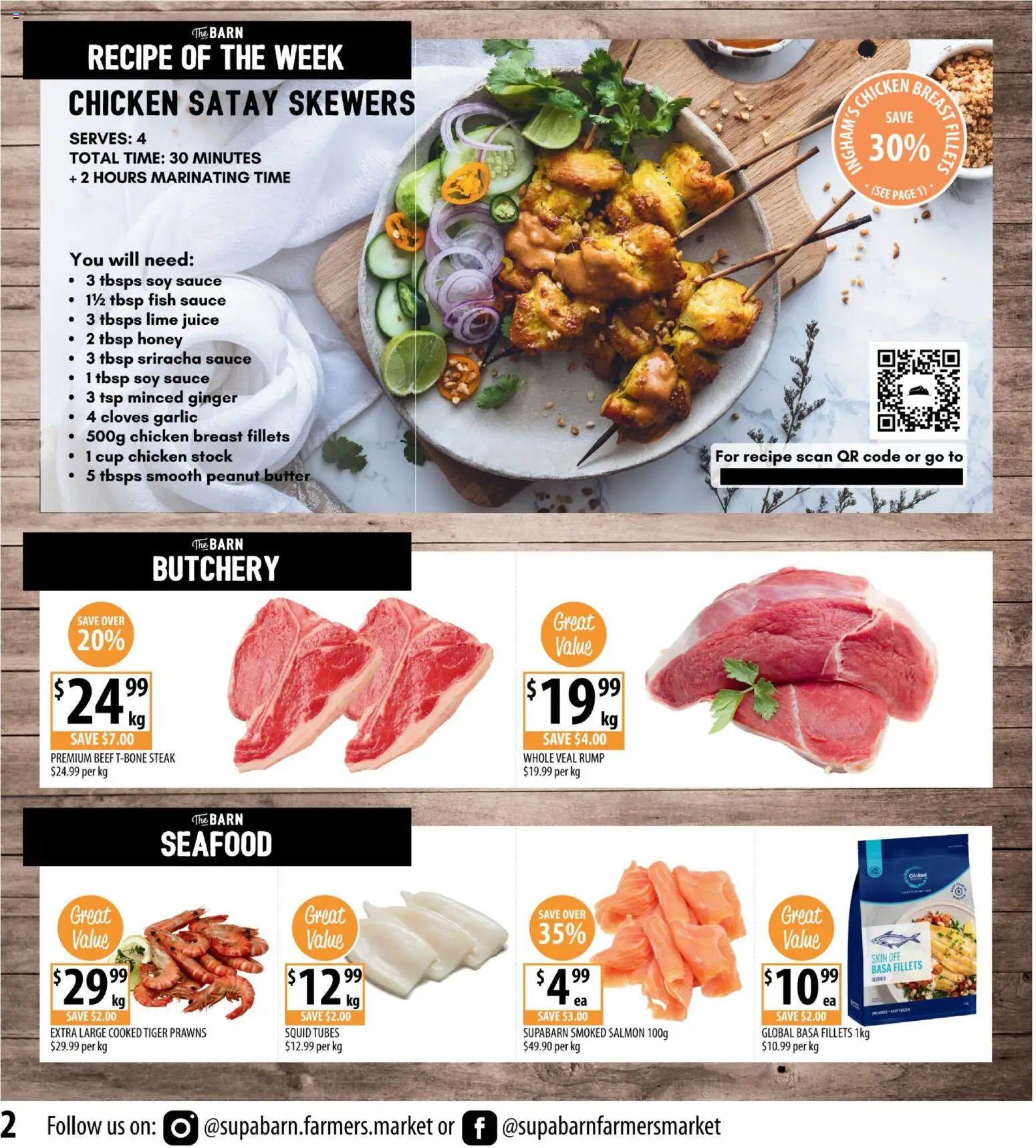 Supabarn catalogue - valid from 12.11.2025 | Page: 2 | Products: Juice, Fish, Beef, Salmon