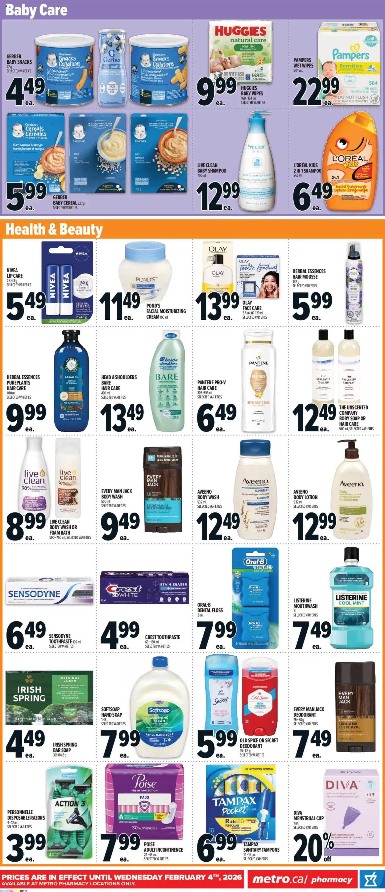 Metro flyer valid from 08.01.2026 | Page: 17 | Products: Rice, Cream, Body lotion, Deodorant