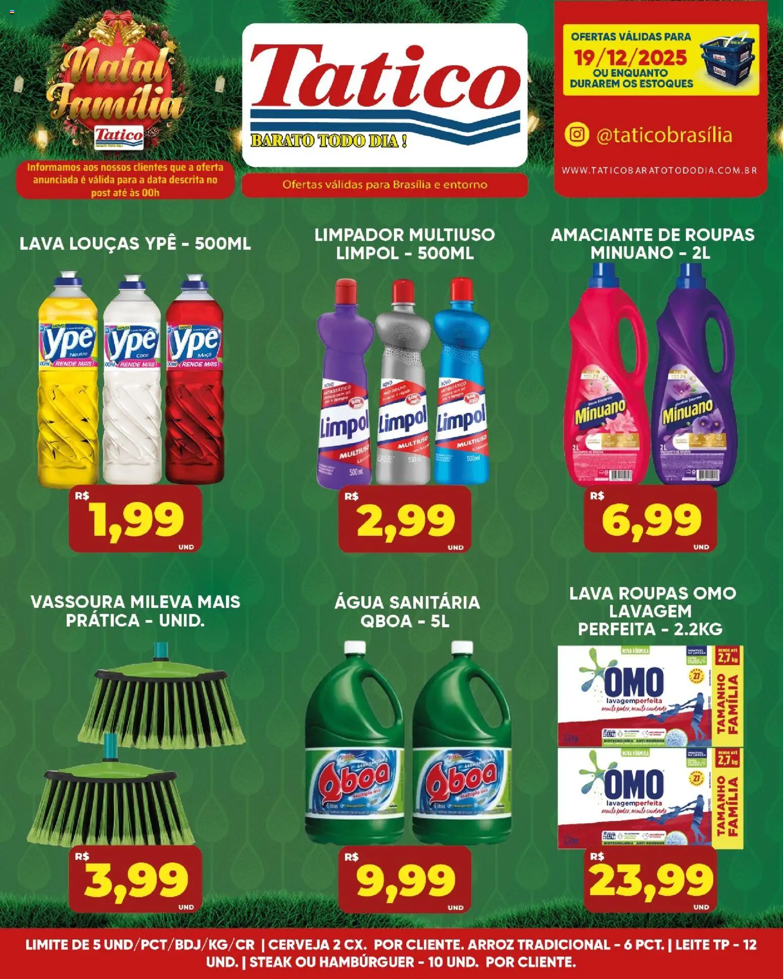 Tatico Folheto - válido de 20.12.2025 | Página: 23 | Produtos: Limpador multiuso, Amaciante de roupas, Roupas, Amaciante