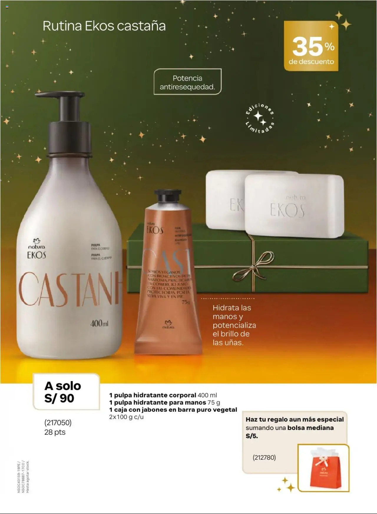 Catálogo Natura válido desde 03.10.2025 | Página: 36 | Productos: Caja, Bolsa