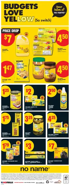 No Frills flyer valid from 10.07.2025 | Page: 6 | Products: Chips, Cookies, PC, Milk