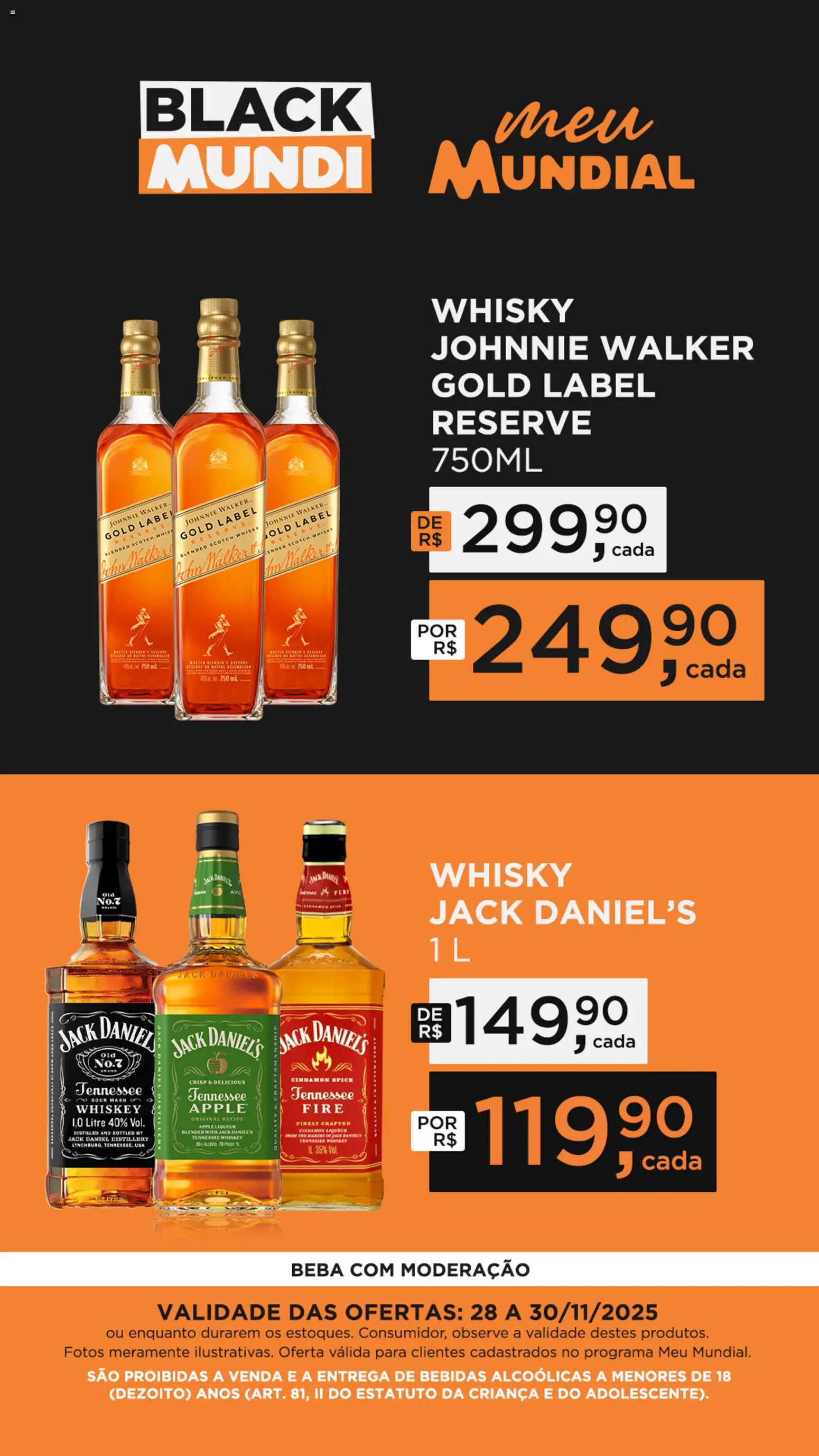 Mundial Folheto - válido de 28.11.2025 | Página: 7 | Produtos: Whisky
