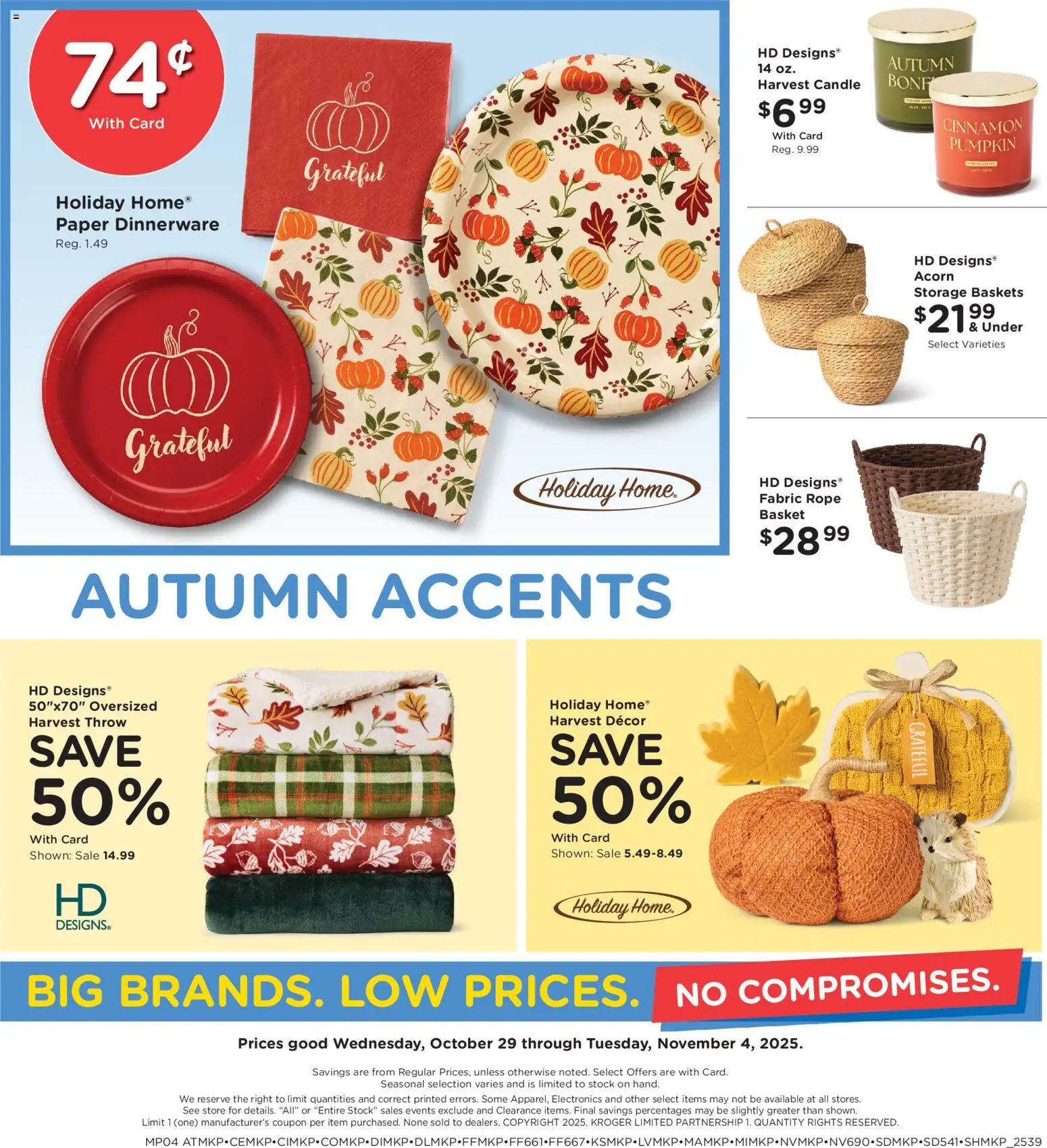 Fry's Food Home & Apparel - valid from 29.10.2025 | Page: 4 | Products: Basket, Pumpkin