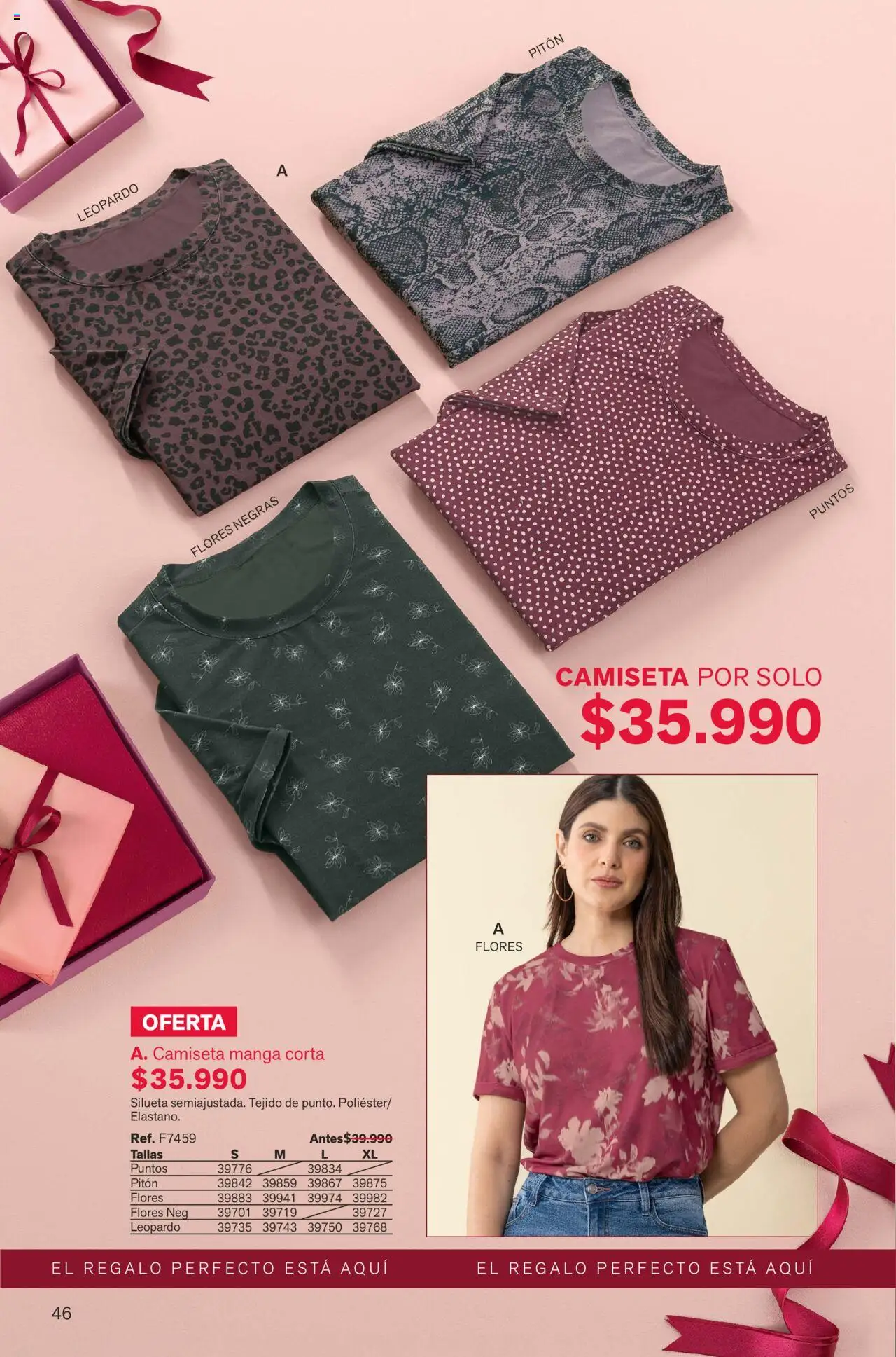 Leonisa revista - valida desde el 01.09.2025 | Página: 46 | Productos: Camiseta