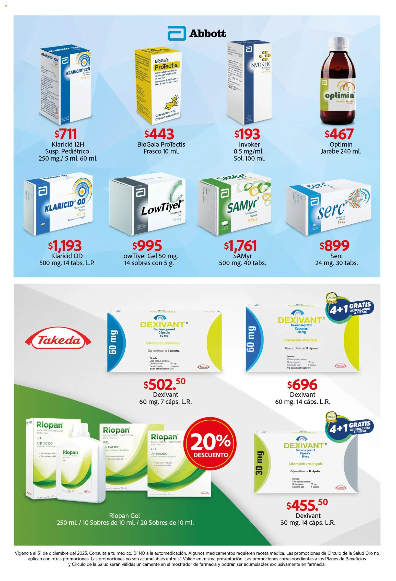 Nuevas ofertas de Farmacias Unión válidas en toda la República Mexicana desde el 01.12.2025. ¡Encuentra las mejores ofertas en Farmacias Unión catálogo! | Página: 7