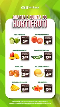 São Roque Supermercados - Ofertas da semana - Pré-Visualização do folheto da loja São Roque Supermercados, válido de 07.01.2026