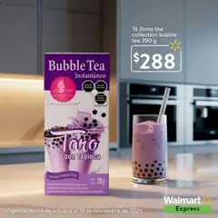 Vista previa de Walmart Express folleto Bubble Tea , nuevo folleto de la tienda, válido en México a partir del 14.10.2025