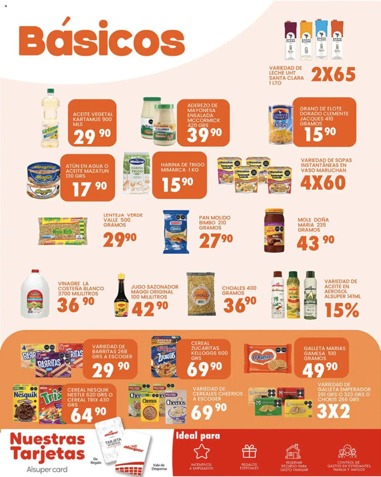 Nuevas ofertas de Alsuper válidas en toda la República Mexicana desde el 10.03.2026. ¡Encuentra las mejores ofertas en Alsuper folleto Laguna! | Página: 6 | Productos: Harina, Aderezo, Mayonesa, Pan