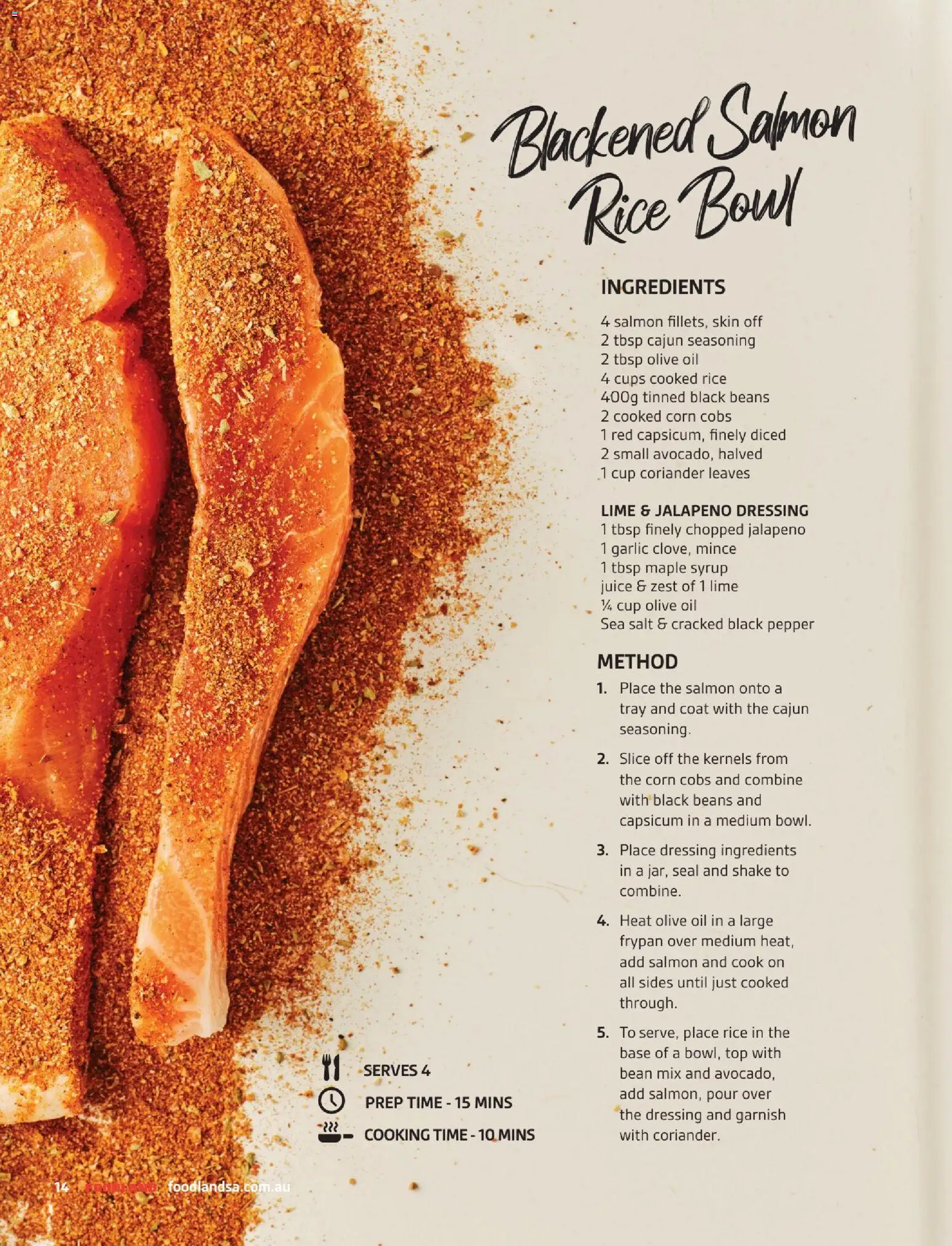 Foodland catalogue - valid from 01.12.2025 | Page: 14 | Products: Juice, Salmon, Garlic, Lime