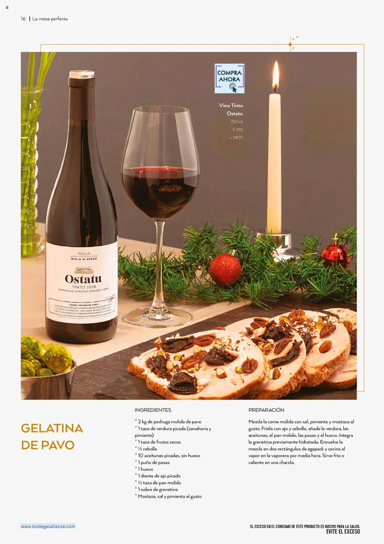 Nuevas ofertas de Bodegas Alianza válidas en toda la República Mexicana desde el 01.10.2025. ¡Encuentra las mejores ofertas en Bodegas Alianza - Catálogo Cava Morada! | Página: 18 | Productos: Pimienta, Vino, Zanahoria, Sobre