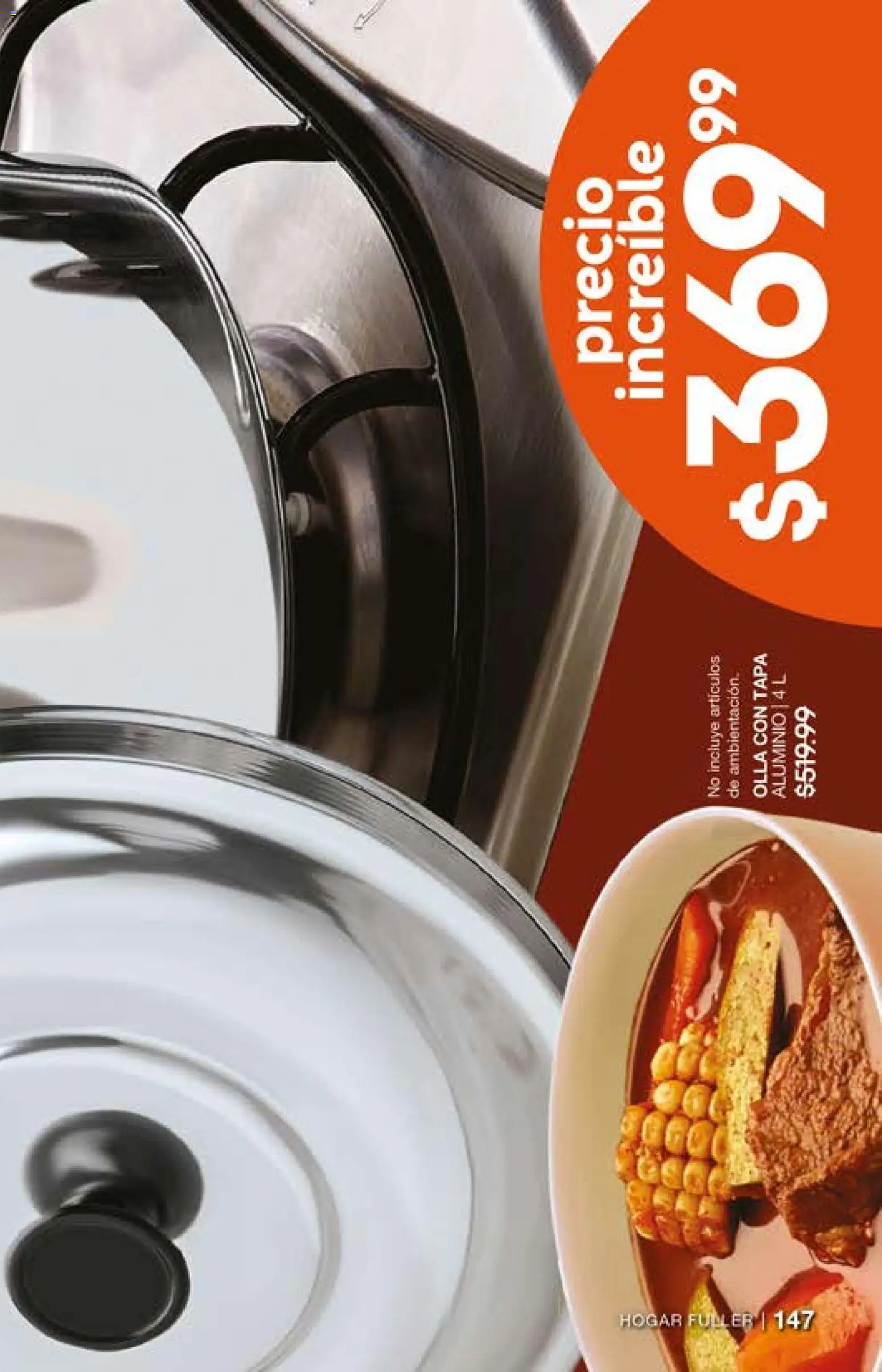 Nuevas ofertas de Fuller válidas en toda la República Mexicana desde el 29.04.2026. ¡Encuentra las mejores ofertas en Fuller campaña 2 2026! | Página: 147 | Productos: Olla