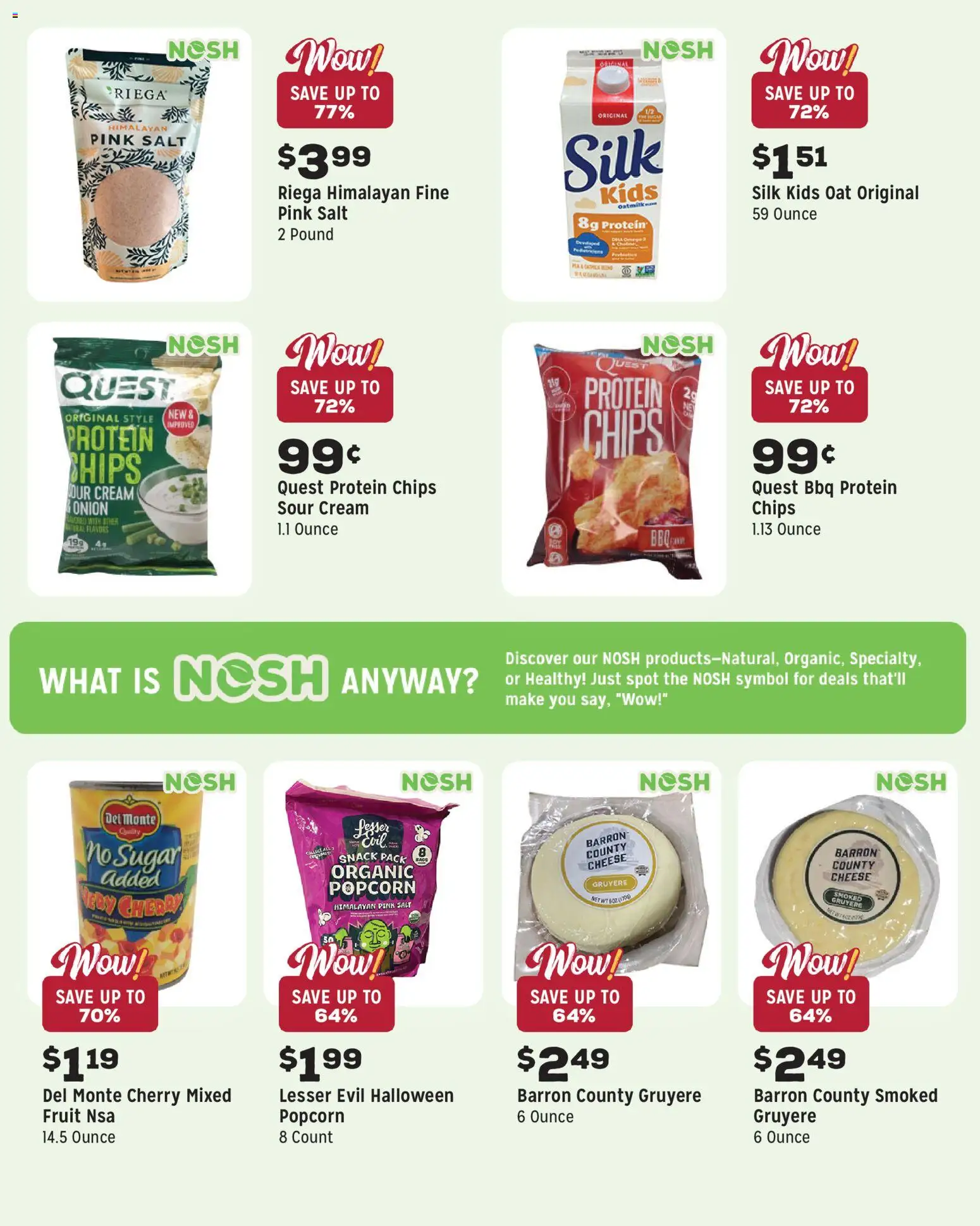 Grocery Outlet Weekly Ad - valid from 18.03.2026 | Page: 9 | Products: Cheese, Chips, Cream, Salt