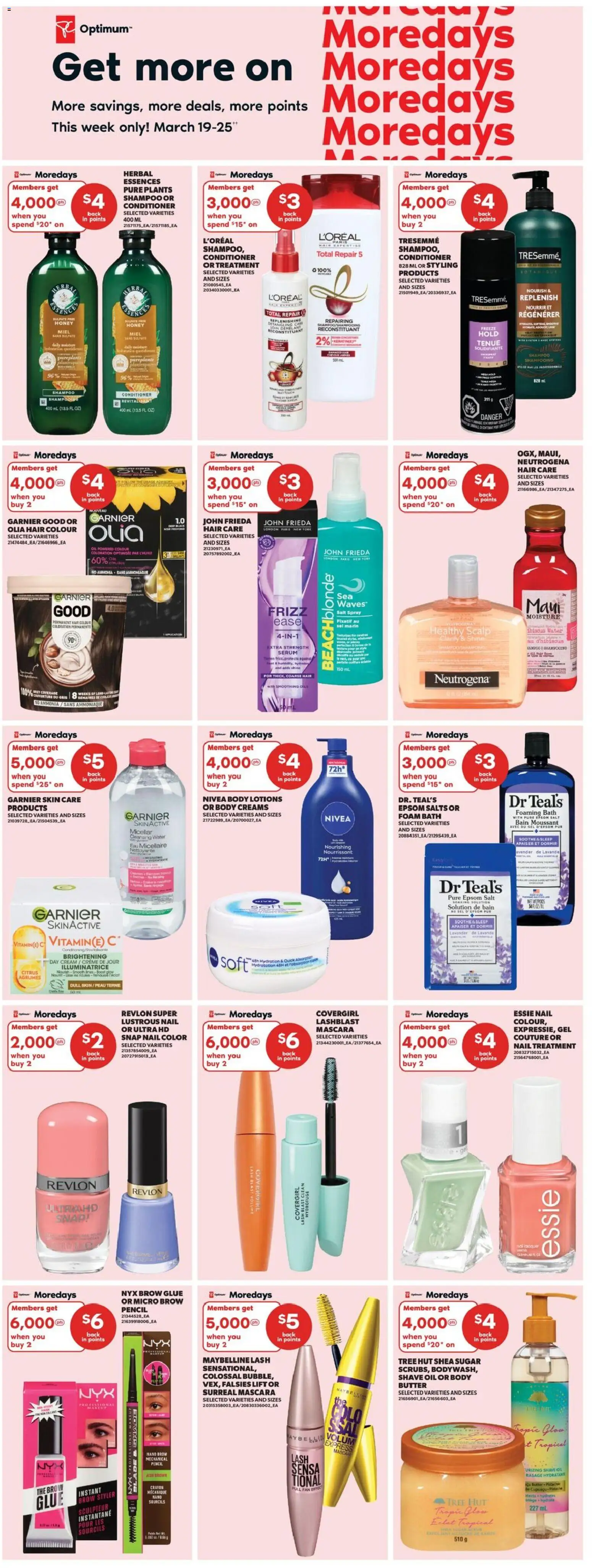 Real Canadian Superstore flyer valid from 19.03.2026 | Page: 12 | Products: Fan, Conditioner, Bath, Butter