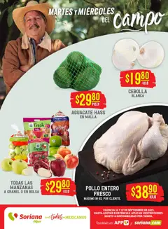 Vista previa de Soriana - Martes y Miércoles del Campo Híper: Nuevo León, Ciudad Victoria y Tampico, nuevo folleto de la tienda, válido en México a partir del 16.09.2025