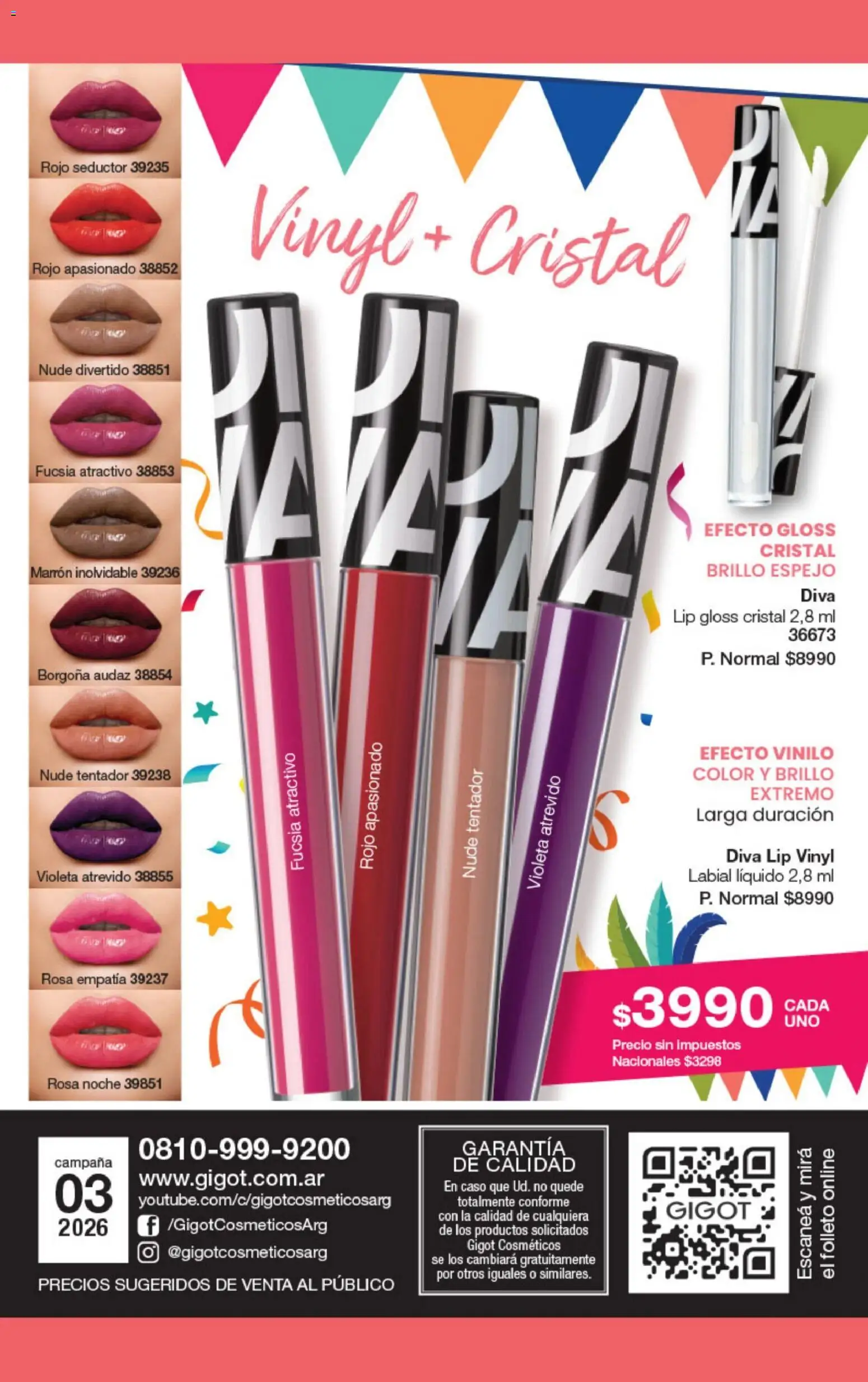 Gigot - CAMPAÑA 03 │ válido desde el 01.03.2026 | Página: 172 | Productos: Caso, Campana, Espejo, Brillo