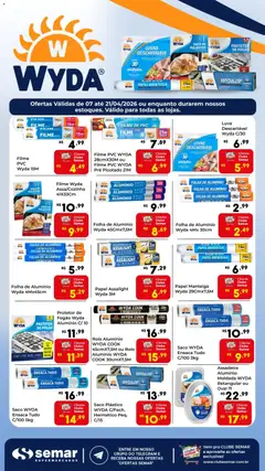 Semar Supermercado ofertas Wyda - Pré-Visualização do folheto da loja Semar Supermercado, válido de 07.04.2026