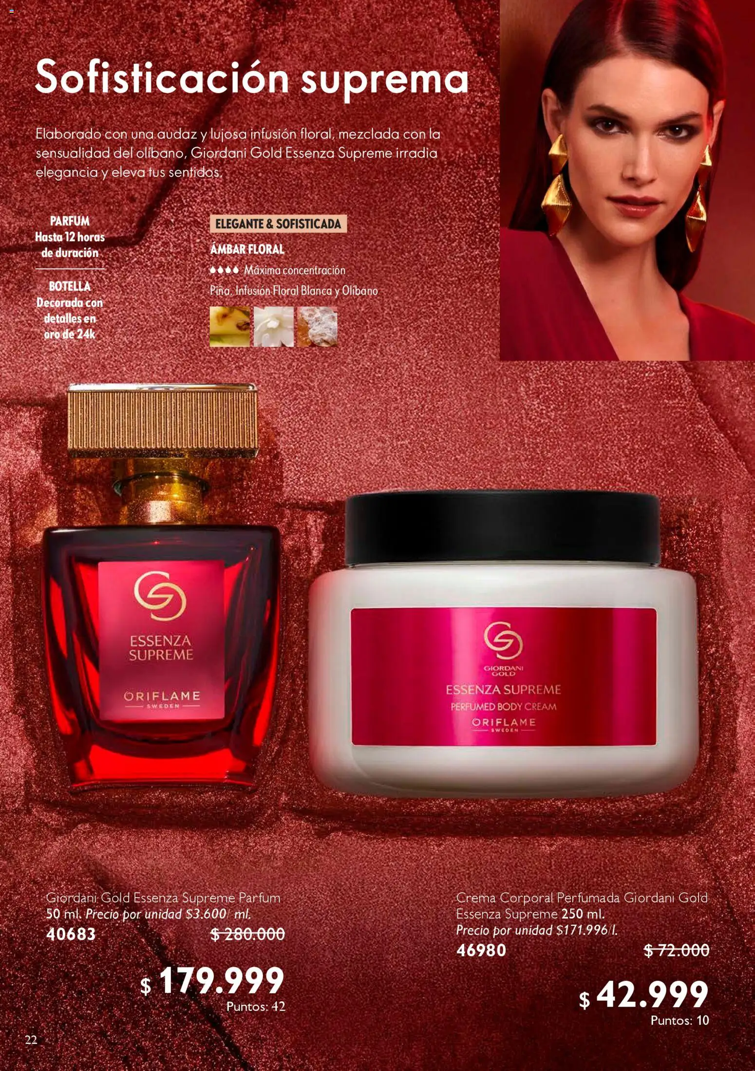 Oriflame revista - valida desde el 06.12.2025 | Página: 22 | Productos: Crema, Body, Botella