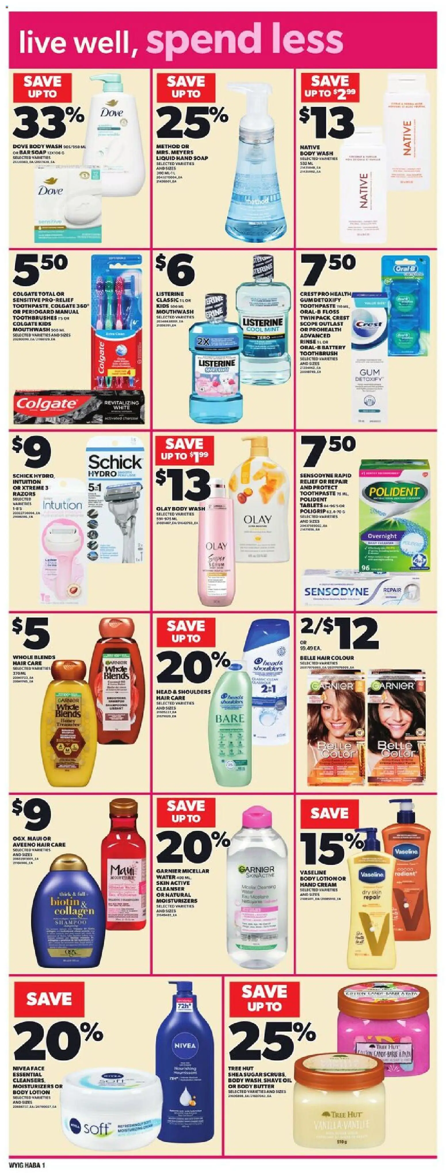 Independent Grocer flyer valid from 06.11.2025 | Page: 12 | Products: Soap, Toothpaste, Battery, Oil